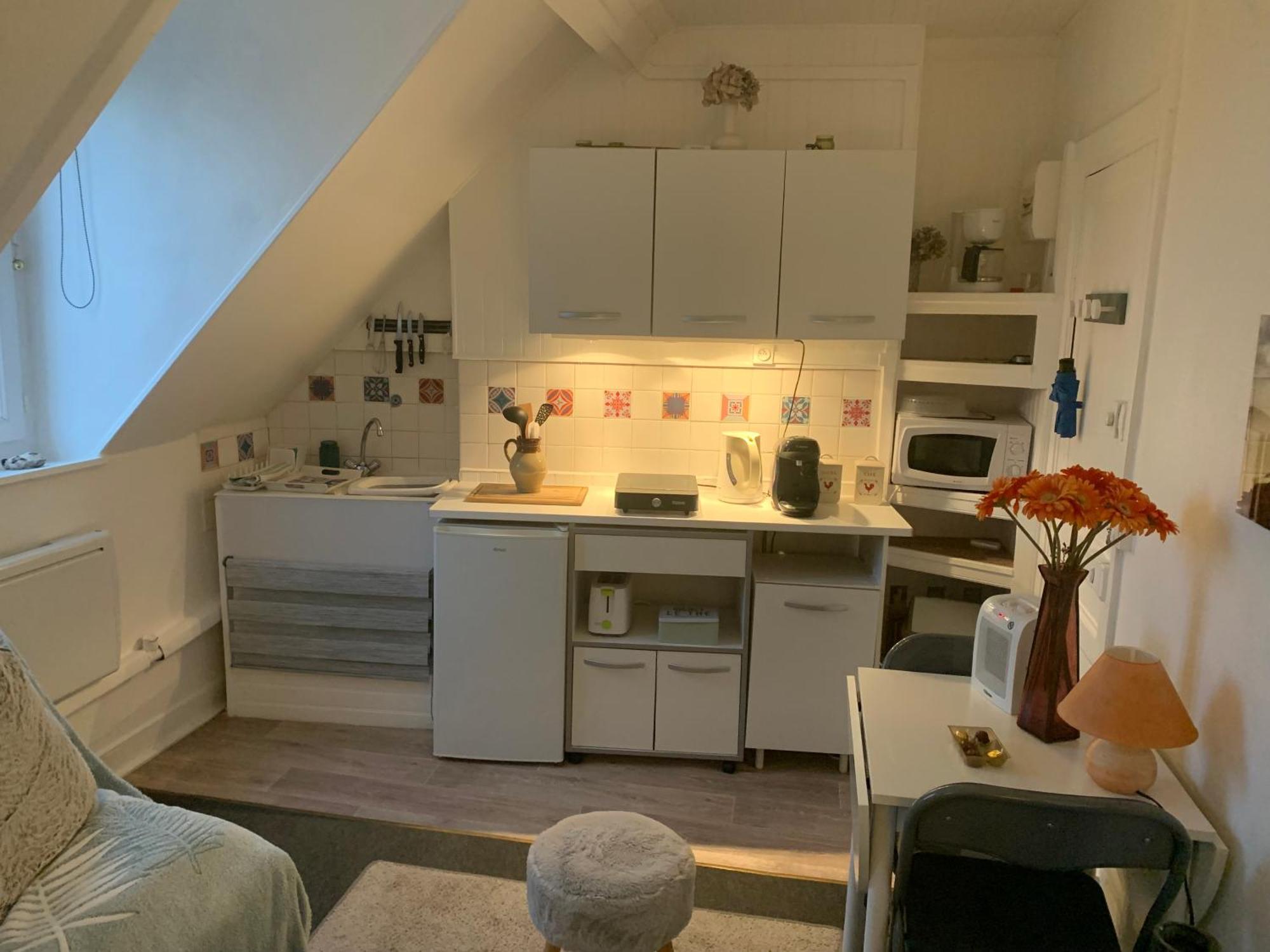 45 Grande Rue bis Appartement Ault Buitenkant foto